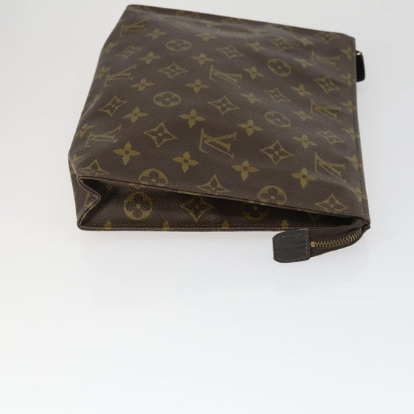 LOUIS VUITTON Monogram Poche Toilette 26 Pouch 2er Set LV Auth 160766