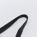 BALLY Quilted Shoulder Bag Leather Black Gold Auth 160784-8