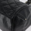 BALLY Tote Bag Leather Black Auth 160786-11
