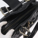 BALLY Tote Bag Leather Black Auth 160786-16