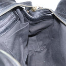 BALLY Tote Bag Leather Black Auth 160786-19