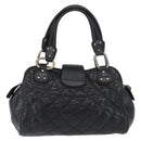 BALLY Tote Bag Leather Black Auth 160786-3