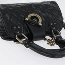 BALLY Tote Bag Leather Black Auth 160786-6