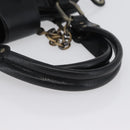 BALLY Tote Bag Leather Black Auth 160786-7