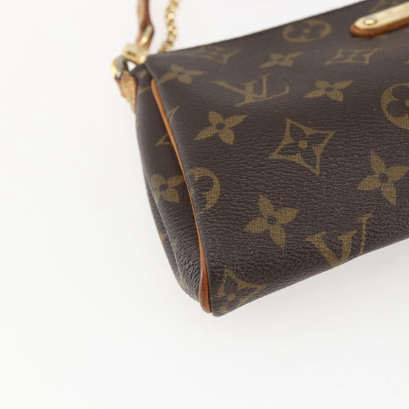 LOUIS VUITTON Monogram Eva Shoulder Bag M95567 LV Auth 160801