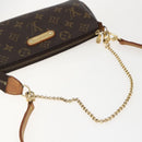 LOUIS VUITTON Monogram Eva Shoulder Bag M95567 LV Auth 160801-7