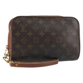 LOUIS VUITTON Monogram Orsay Clutch Bag M51790 LV Auth 160807