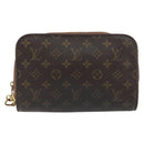 LOUIS VUITTON Monogram Orsay Clutch Bag M51790 LV Auth 160807-13