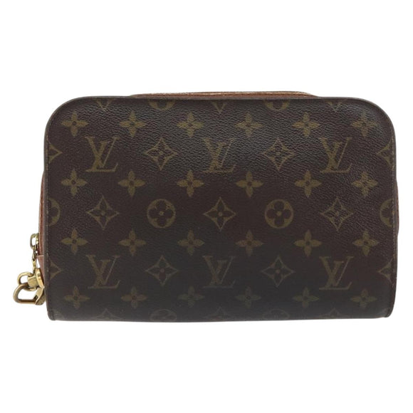 LOUIS VUITTON Monogram Orsay Clutch Bag M51790 LV Auth 160807