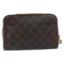 LOUIS VUITTON Monogram Orsay Clutch Bag M51790 LV Auth 160807-2