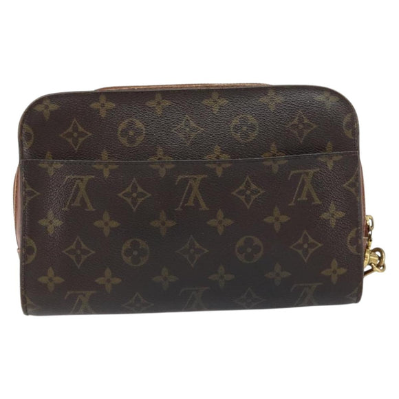 LOUIS VUITTON Monogram Orsay Clutch Bag M51790 LV Auth 160807