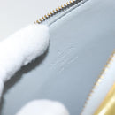 LOUIS VUITTON Monogram Vernis Motto Accessory Pouch Gris M91030 LV Auth 160810-10
