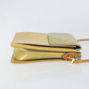 LOUIS VUITTON Monogram Vernis Motto Accessory Pouch Gris M91030 LV Auth 160810-3