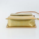 LOUIS VUITTON Monogram Vernis Motto Accessory Pouch Gris M91030 LV Auth 160810-5