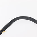 PRADA Shoulder Bag Nylon Black Gold Auth 160811-8