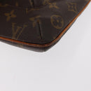 LOUIS VUITTON Monogram Partition Pouch M51901 LV Auth 160812-10