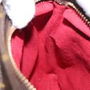 LOUIS VUITTON Monogram Partition Pouch M51901 LV Auth 160812-17