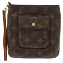 LOUIS VUITTON Monogram Partition Pouch M51901 LV Auth 160812-2