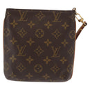 LOUIS VUITTON Monogram Partition Pouch M51901 LV Auth 160812-3