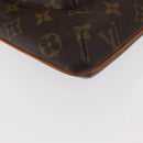 LOUIS VUITTON Monogram Partition Pouch M51901 LV Auth 160812-9