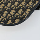 Christian Dior Trotter Canvas Umhängetasche Marine Gold Auth 160820-15