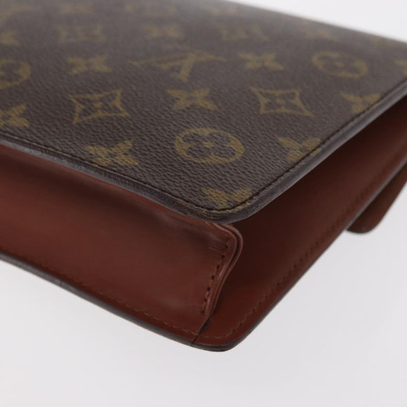 LOUIS VUITTON Monogram Chaillot Clutch Bag M51786 LV Auth 160822