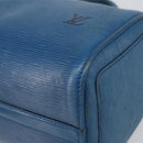 LOUIS VUITTON Epi Speedy 25 Hand Bag Toledo Blue M43015 LV Auth 160825-9