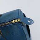 LOUIS VUITTON Epi Speedy 25 Hand Bag Toledo Blue M43015 LV Auth 160825-10