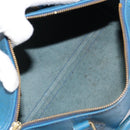 LOUIS VUITTON Epi Speedy 25 Hand Bag Toledo Blue M43015 LV Auth 160825-11