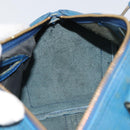 LOUIS VUITTON Epi Speedy 25 Hand Bag Toledo Blue M43015 LV Auth 160825-19