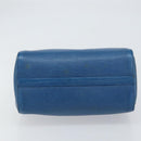LOUIS VUITTON Epi Speedy 25 Hand Bag Toledo Blue M43015 LV Auth 160825-5