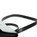 CELINE Circle Hand Bag Leather 2way Black Gold Auth 160826-15