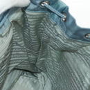 PRADA Backpack Nylon Light Blue Silver Auth 160827-31