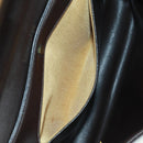 Christian Dior Hand Bag Calf Skin 2way Black Gold Auth 160831-31