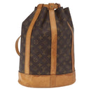 LOUIS VUITTON Monogram Randonnee PM Shoulder Bag M42243 LV Auth 160836-1