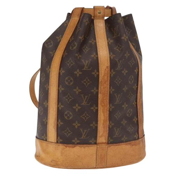 LOUIS VUITTON Monogram Randonnee PM Shoulder Bag M42243 LV Auth 160836