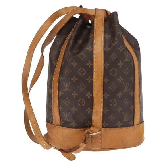 LOUIS VUITTON Monogram Randonnee PM Shoulder Bag M42243 LV Auth 160836