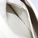 Christian Dior Honeycomb Canvas Shoulder Bag PVC Gold White Auth 160841-20