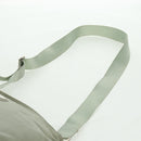 PRADA Shoulder Bag Nylon Gray Auth 160842-14