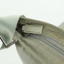 PRADA Shoulder Bag Nylon Gray Auth 160842-21
