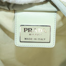 PRADA Shoulder Bag Nylon Gray Auth 160842-22