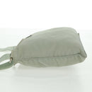 PRADA Shoulder Bag Nylon Gray Auth 160842-4