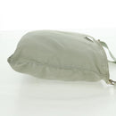 PRADA Shoulder Bag Nylon Gray Auth 160842-5