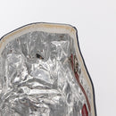 CHANEL Chain Tote Bag No5 Canvas Navy Silver CC Auth 160849-19