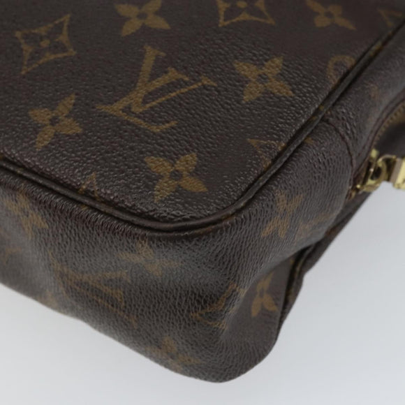 LOUIS VUITTON Monogram Trousse Toilette 23 Clutch Bag M47524 LV Auth 160853