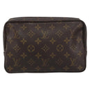 LOUIS VUITTON Monogram Trousse Toilette 23 Clutch Bag M47524 LV Auth 160853-2