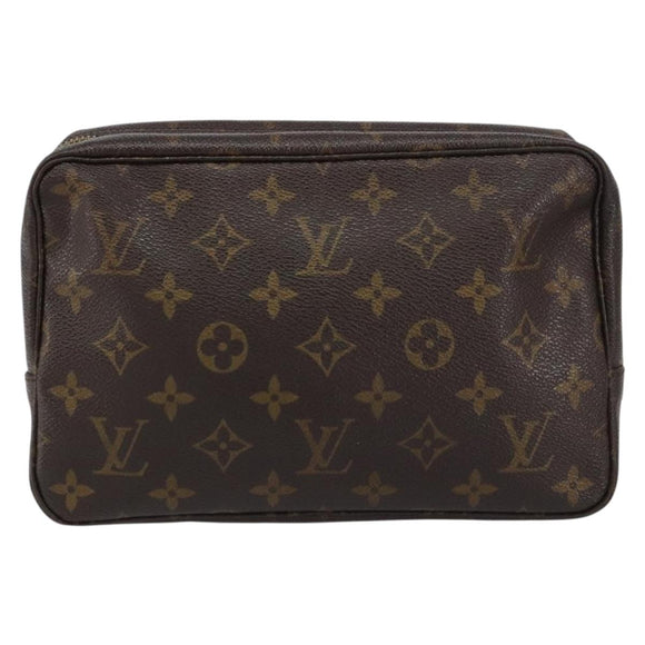 LOUIS VUITTON Monogram Trousse Toilette 23 Clutch Bag M47524 LV Auth 160853