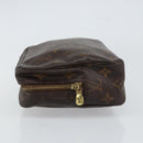 LOUIS VUITTON Monogram Trousse Toilette 23 Clutch Bag M47524 LV Auth 160853-4
