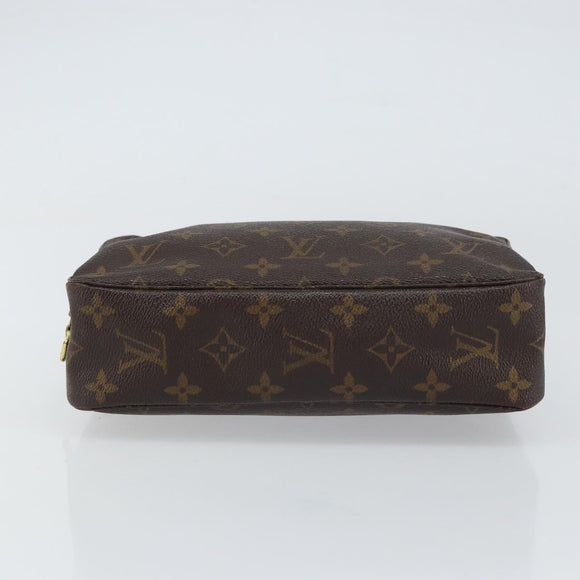 LOUIS VUITTON Monogram Trousse Toilette 23 Clutch Bag M47524 LV Auth 160853