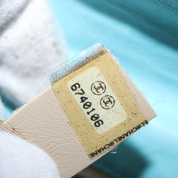 CHANEL Chain Matelasse 2.55 Shoulder Bag Patent Multicolor Gold CC Auth 160855